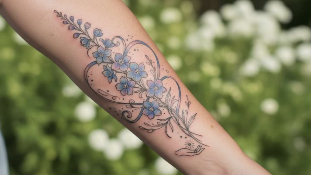 Larkspur Tattoo
